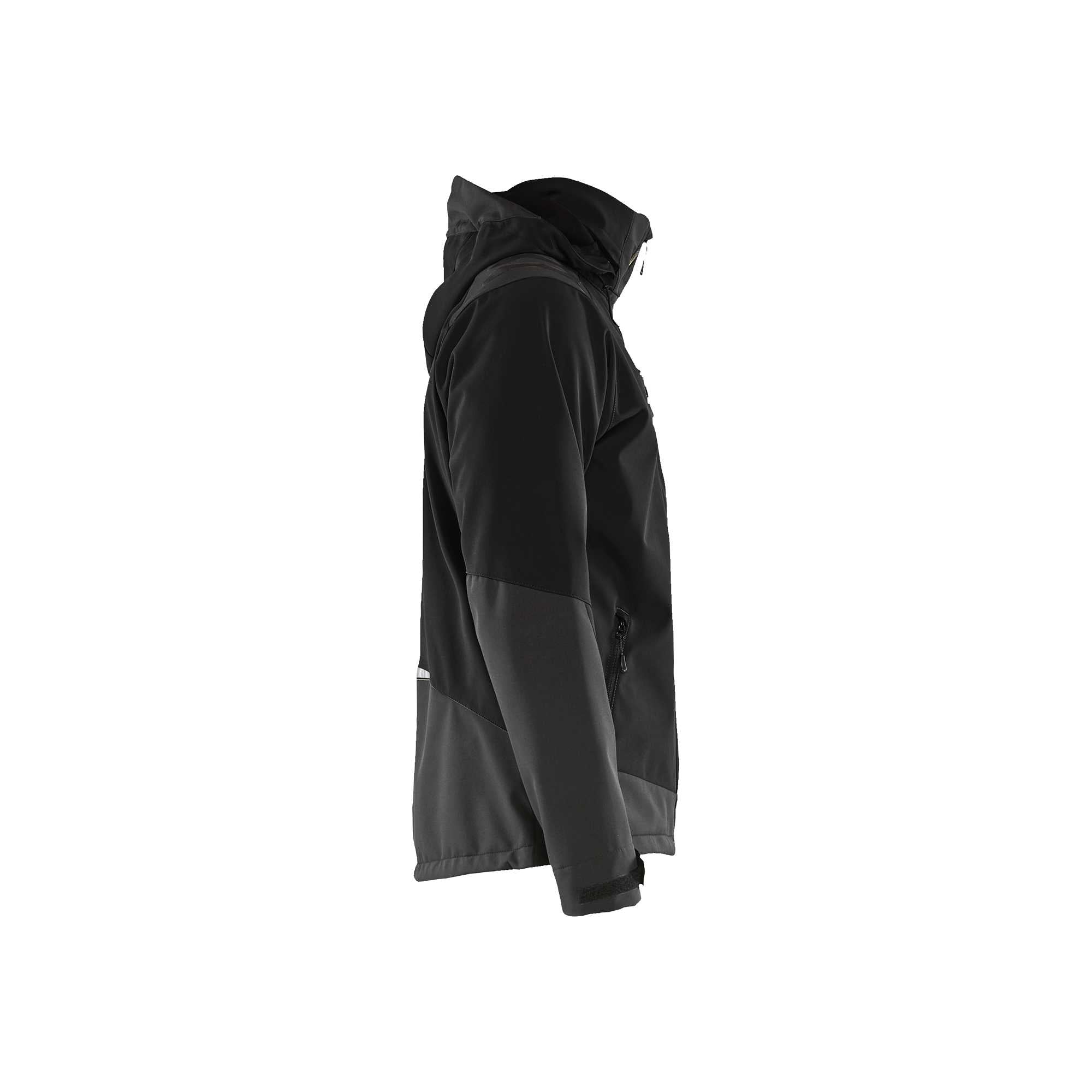 BLAKLADER 47492513 Softshell Jacket Hi Vis Reflective Softshell Work Jacket MEN - Waterproof